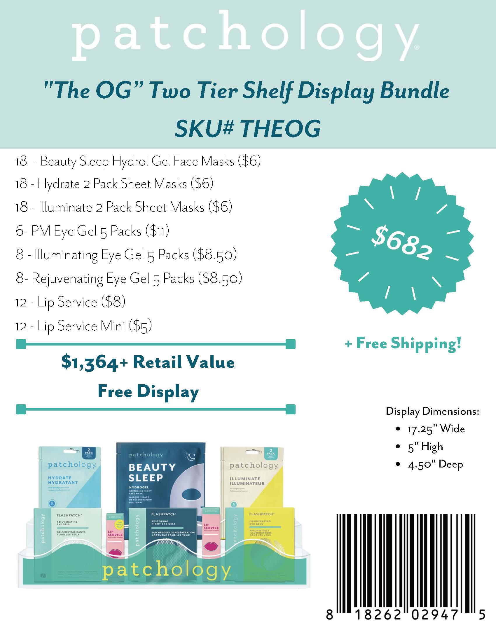 "The OG” Shelf Display Bundle