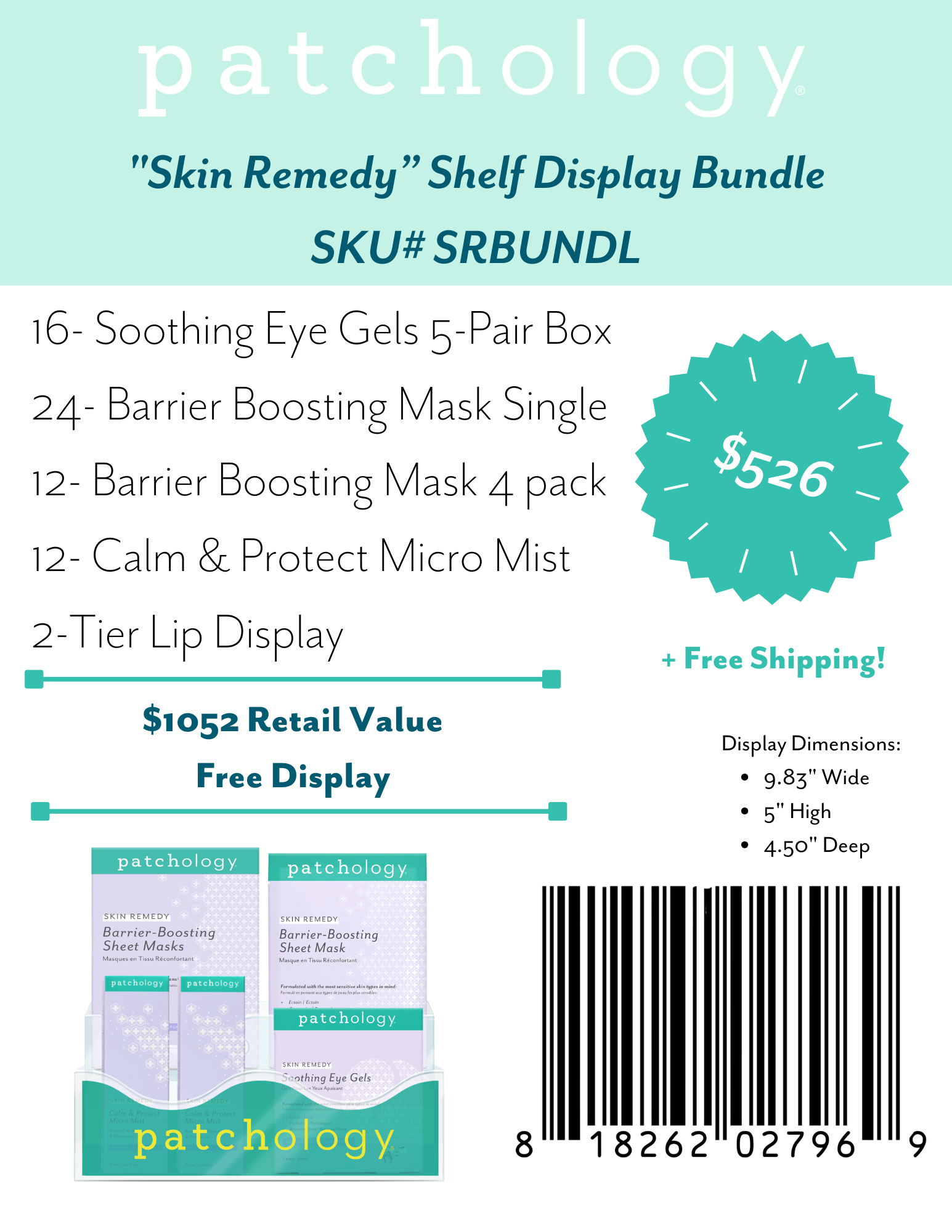 Skin Remedy Display Bundle